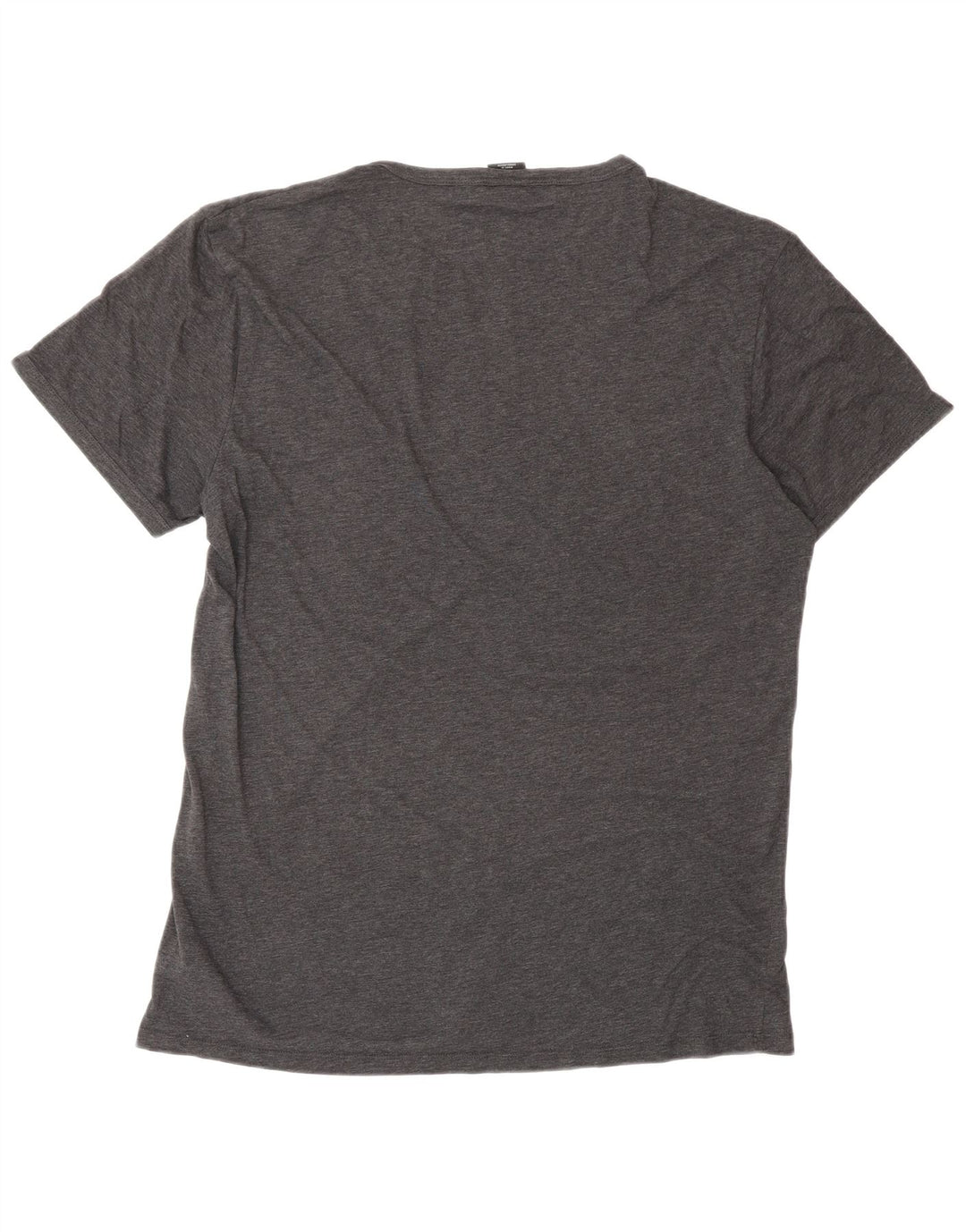 G-STAR Mens T-Shirt Top Large Grey Cotton