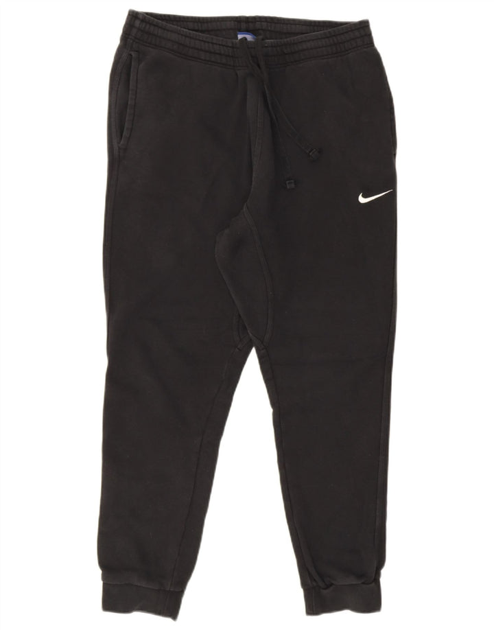 Nike Mens Tracksuit Trousers Joggers Large  Black Cotton