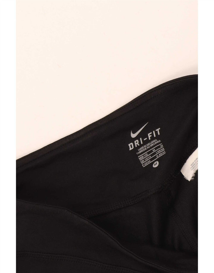 Nike Womens Dri Fit Capri Leggings UK 12/14 Medium Black