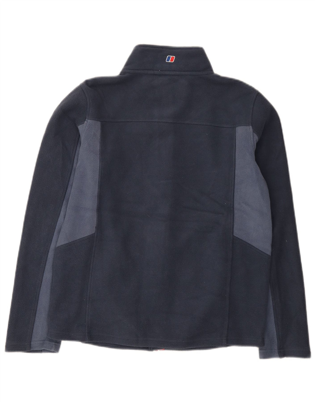 Berghaus Boys Fleece Jacket 12-13 Years Navy Blue Colourblock Polyester