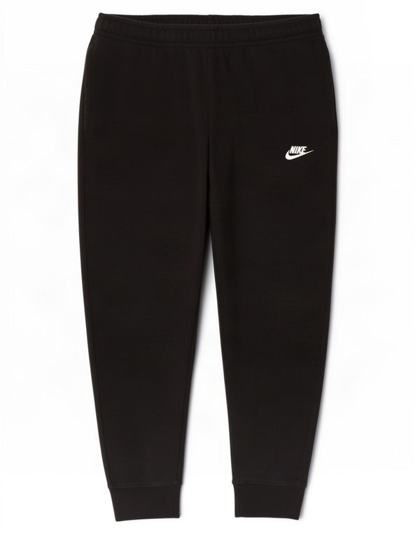 Nike Mens Tracksuit Trousers Joggers Large Black Cotton