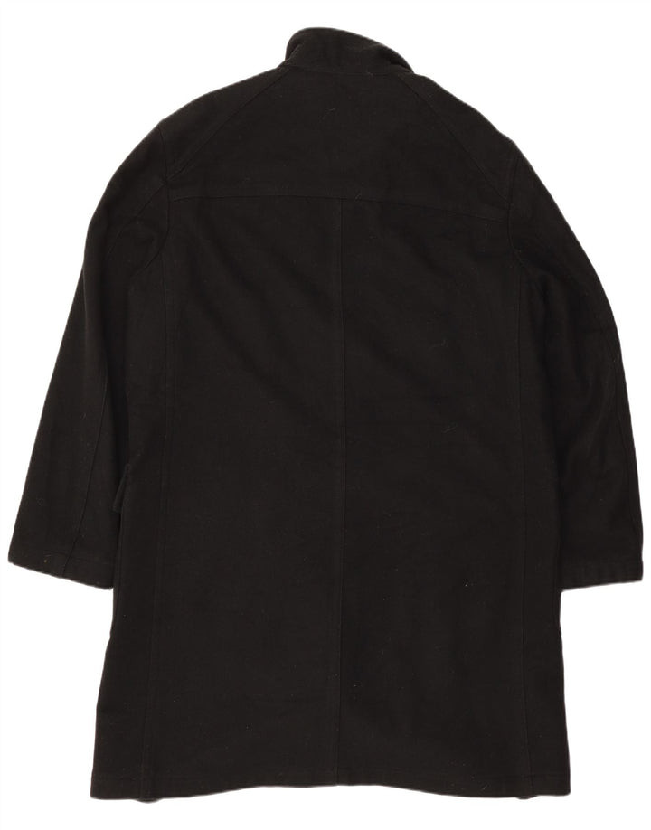 Red by Valentino Mens Duffle Coat IT 50 Large Black Wool