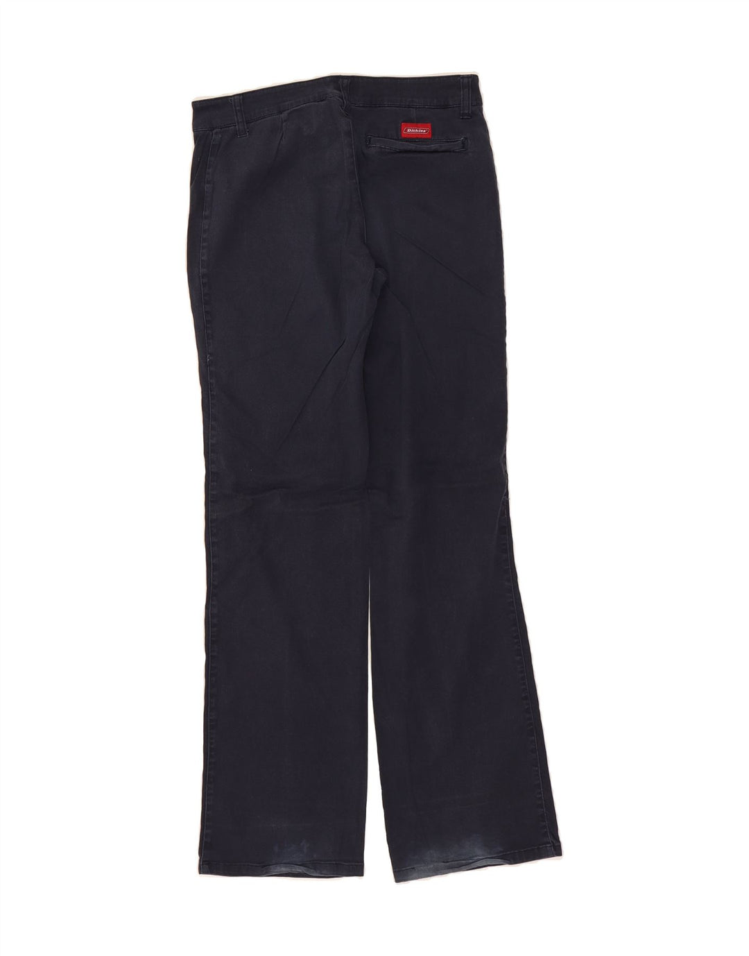 DICKIES Womens Straight Casual Trousers US 9 Medium W30 L31 Navy Blue Vintage Dickies and Second-Hand Dickies from Messina Hembry 
