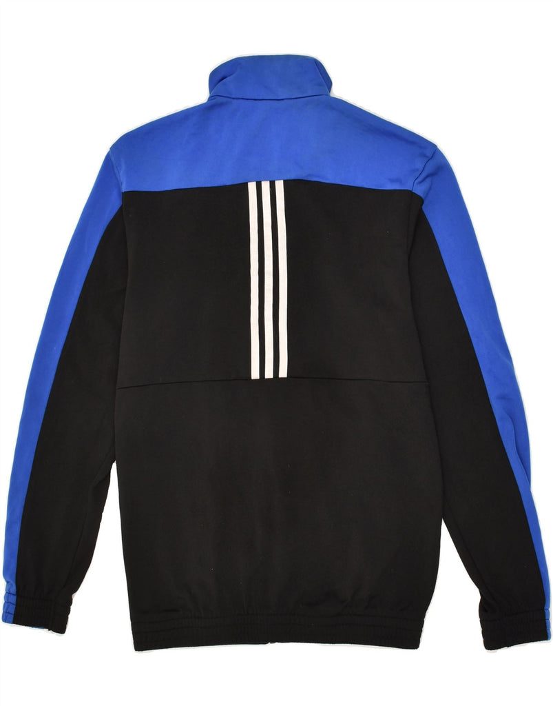 ADIDAS Mens Tracksuit Top Jacket Small Black Colourblock | Vintage Adidas | Thrift | Second-Hand Adidas | Used Clothing | Messina Hembry 