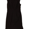 MOSSIMO Womens Sleeveless Sheath Dress US 4 Small Black Polyester