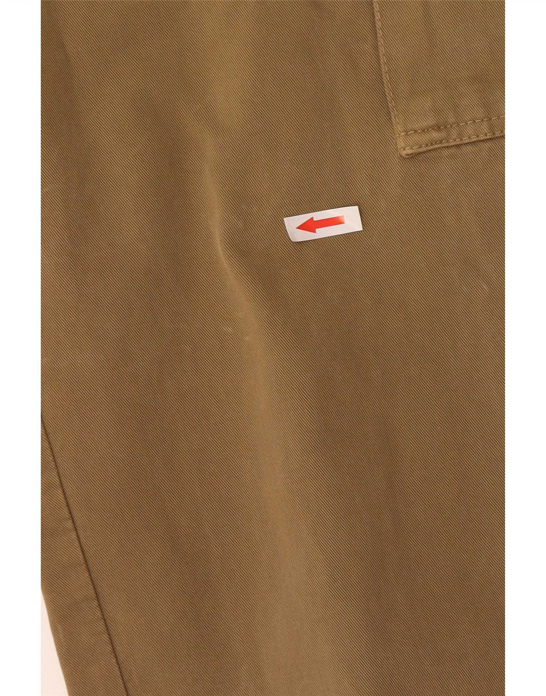 Carrera Mens Straight Cargo Trousers W36 L33 Beige Cotton