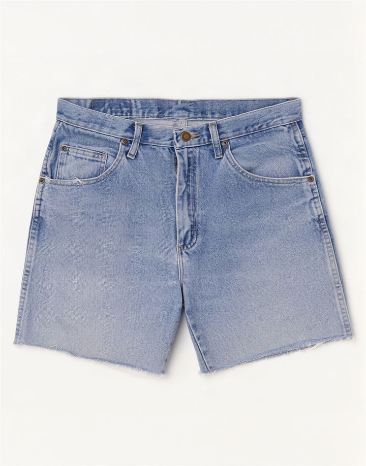 Wrangler Mens Regular Fit Denim Shorts W31 Medium Blue Cotton