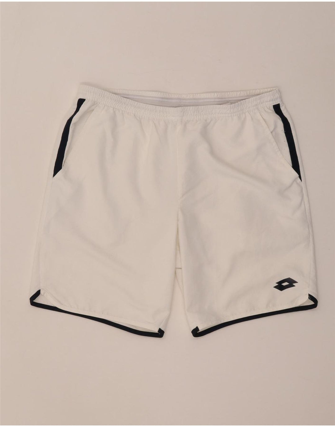 Lotto Mens Sport Shorts Large White Colourblock