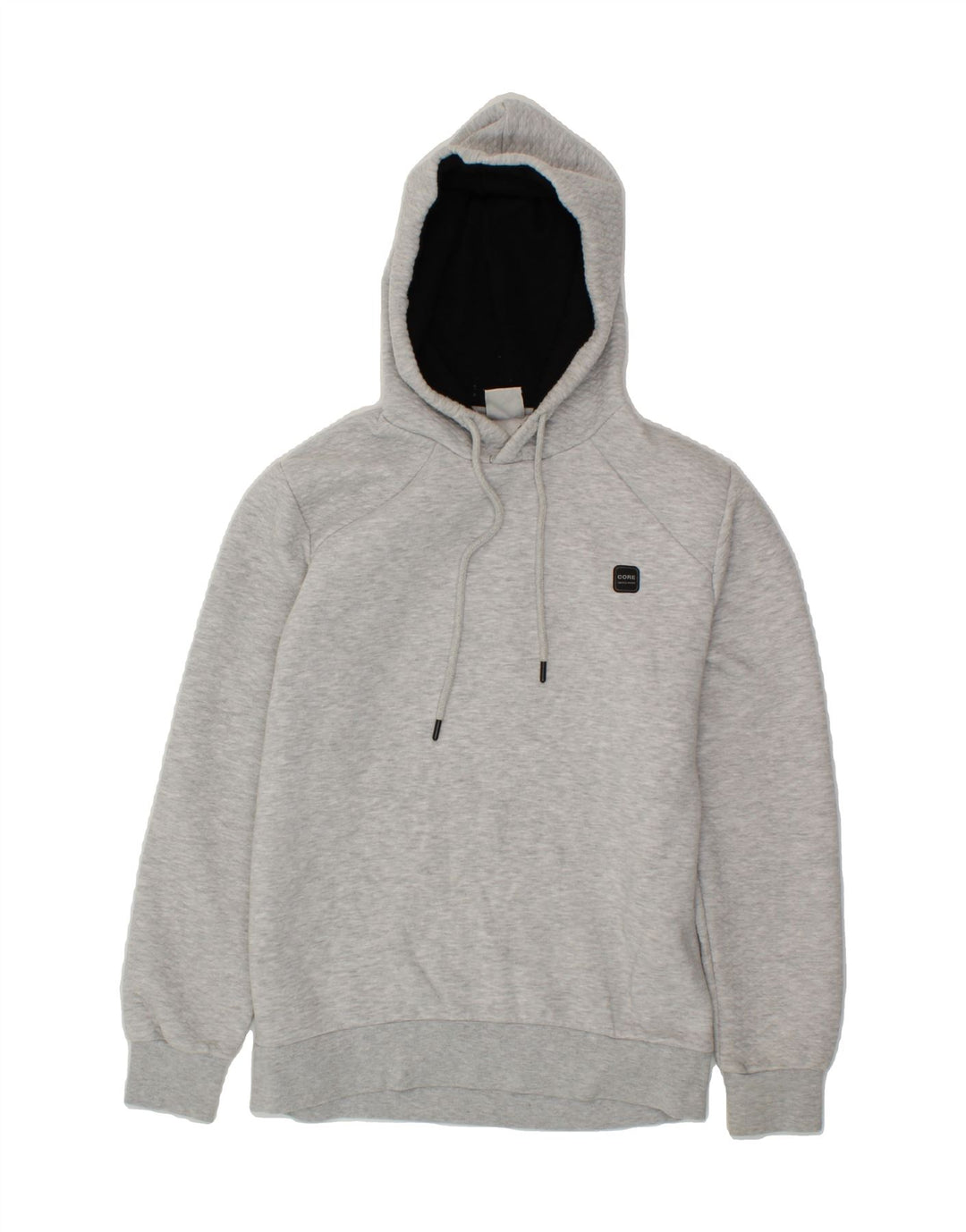 JACK & JONES Mens Hoodie Jumper Medium Grey Polyester Vintage Jack & Jones and Second-Hand Jack & Jones from Messina Hembry 