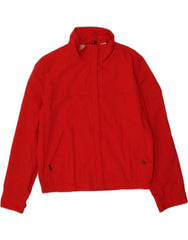 MURPHY & NYE Womens Bomber Jacket UK 16 Large Red