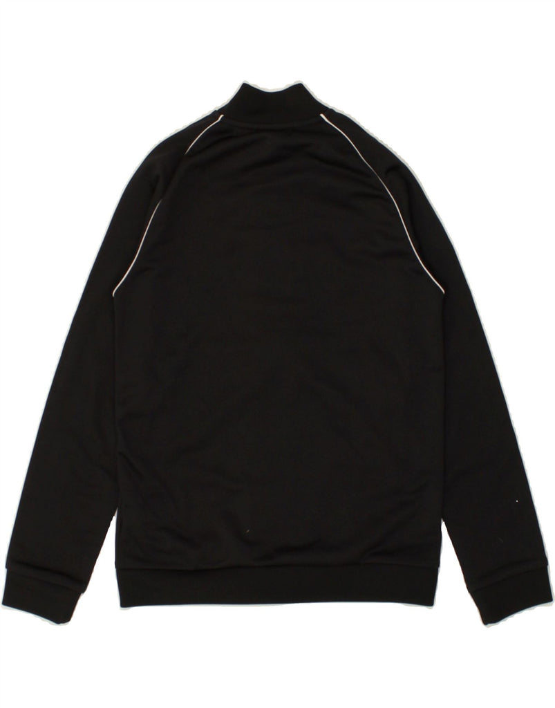 ADIDAS Boys Tracksuit Top Jacket 9-10 Years Black Polyester | Vintage Adidas | Thrift | Second-Hand Adidas | Used Clothing | Messina Hembry 