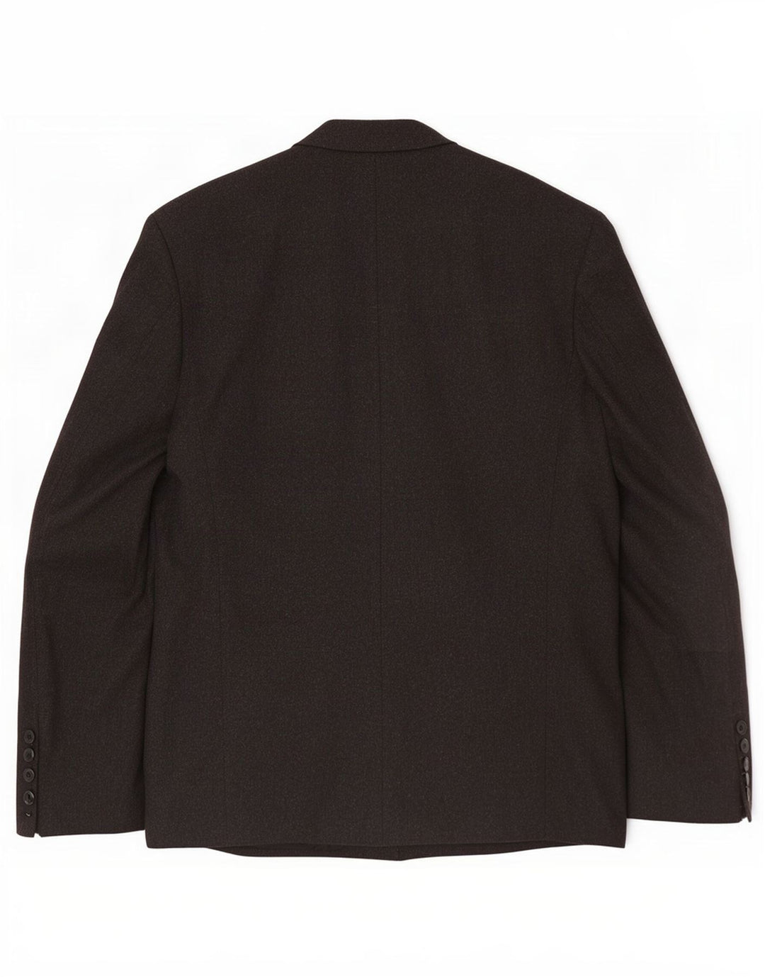 Van Gils Mens Double Breasted Blazer Jacket UK 40 Large Grey Wool