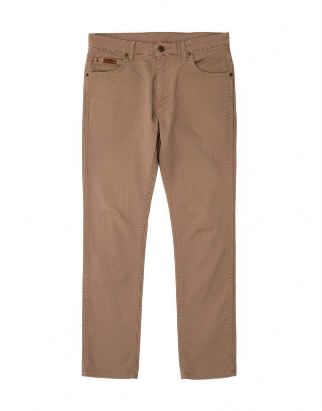 WRANGLER Mens Slim Casual Trousers W32 L31 Beige