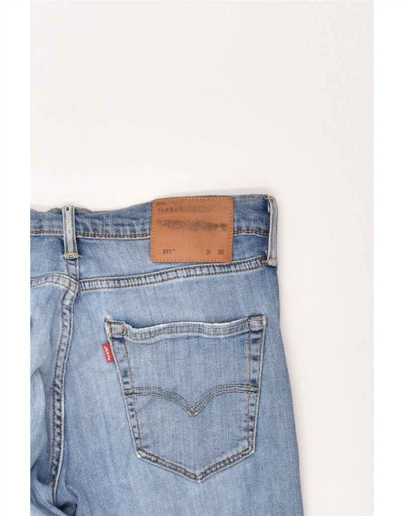 LEVI'S Mens 511 Slim Jeans W31 L32 Blue Cotton | Vintage Levi's | Thrift | Second-Hand Levi's | Used Clothing | Messina Hembry 