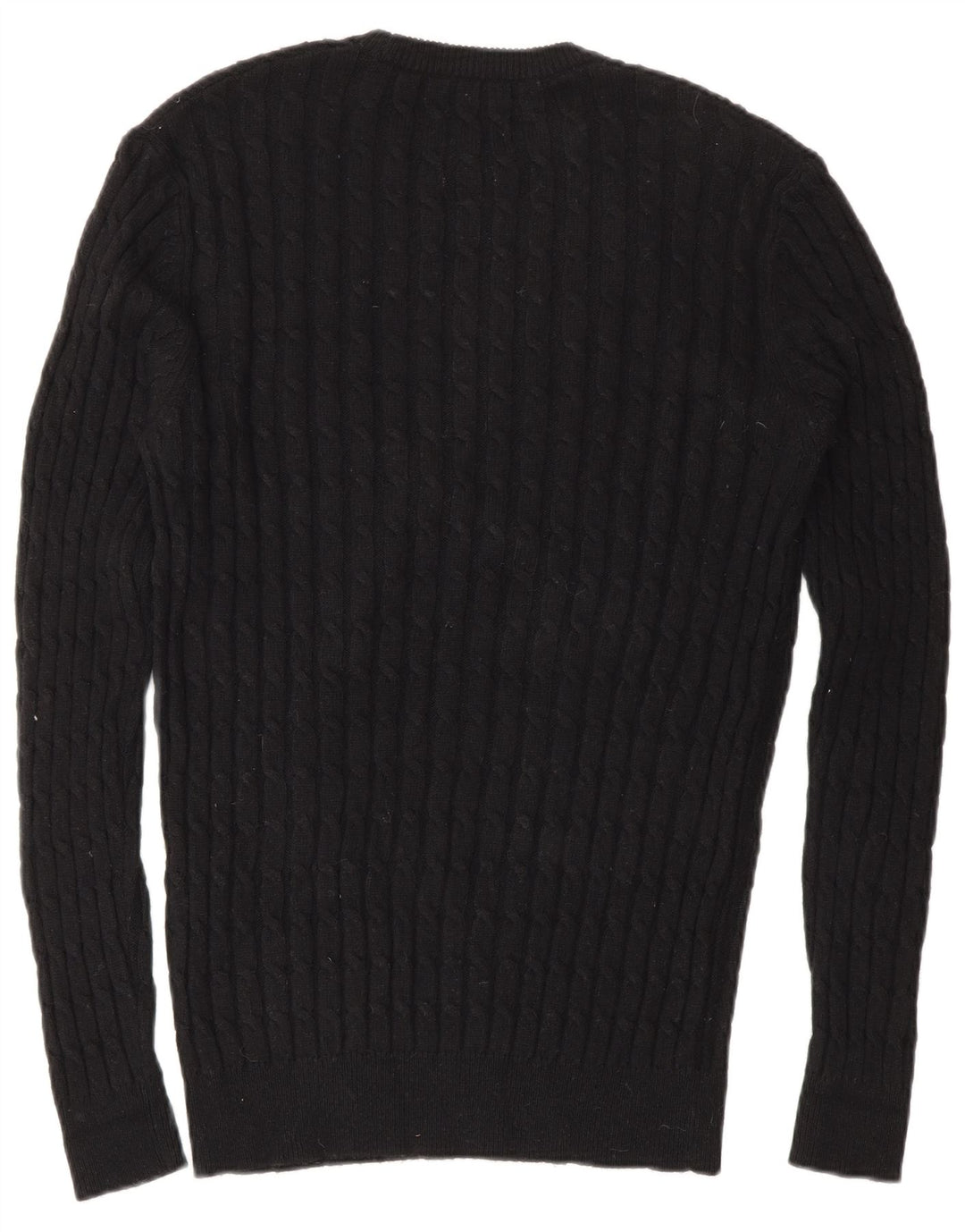 Jack Wills Mens Crew Neck Jumper Sweater Small Black