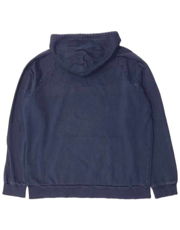 Under Armour Mens Hoodie Jumper XL Navy Blue Cotton