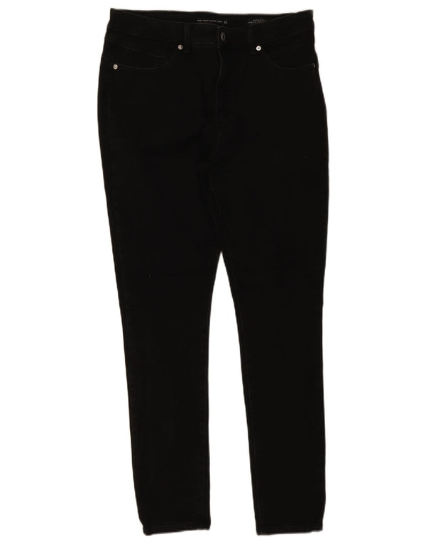 Levi's Womens High Rise Skinny Jeans W32 L30 Black Cotton