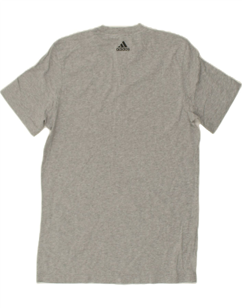 ADIDAS Mens Graphic T-Shirt Top Small Grey | Vintage Adidas | Thrift | Second-Hand Adidas | Used Clothing | Messina Hembry 