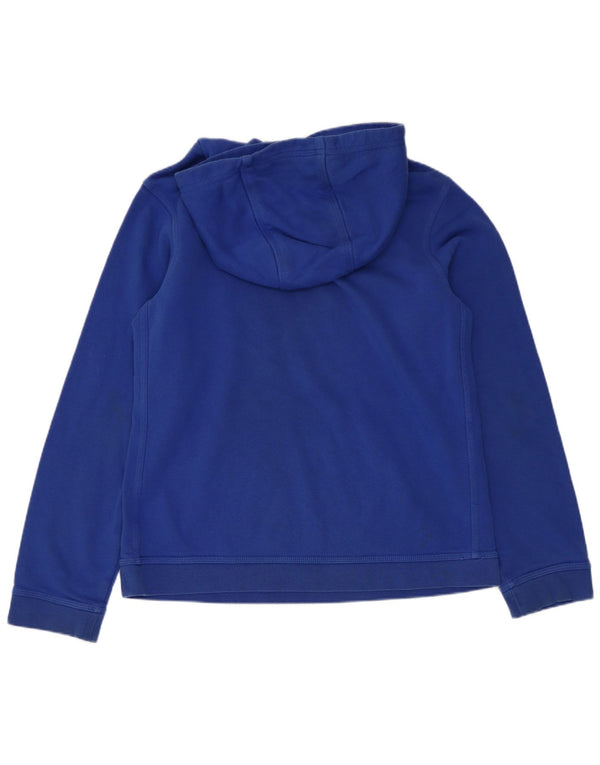 Nike Boys Hoodie Jumper 13-14 Years XL Blue Cotton