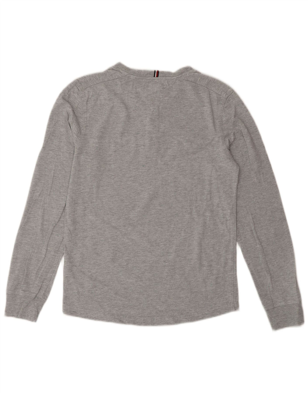 Tommy Hilfiger Boys Top Long Sleeve 13-14 Years Grey Cotton