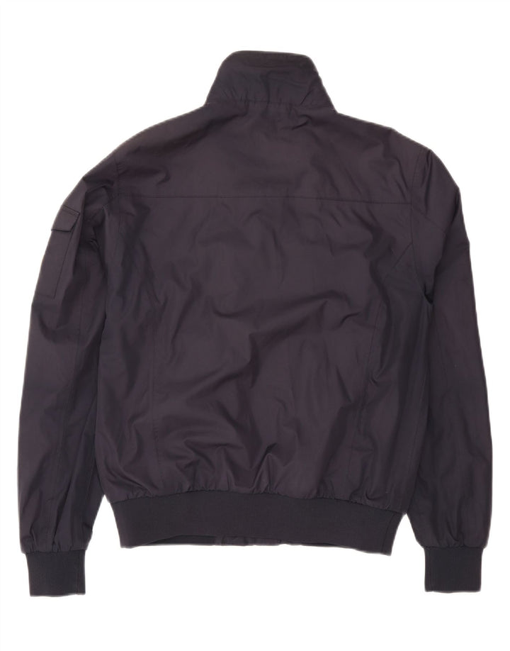 North Sails Mens Bomber Jacket UK 40 Large Navy Blue Polyester