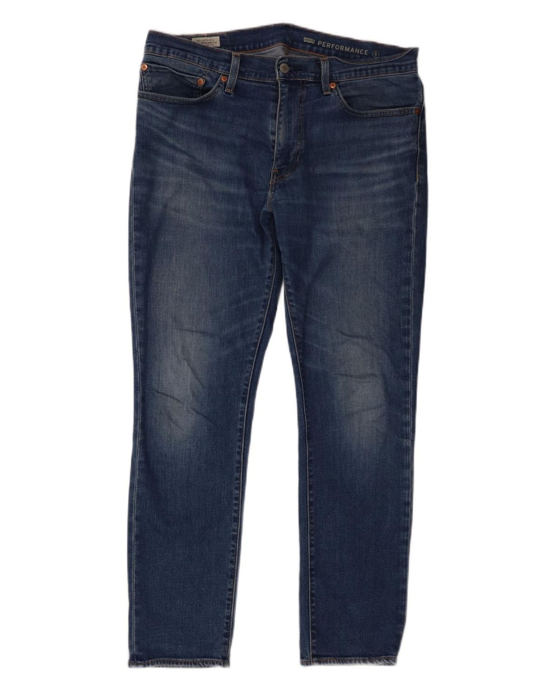 Levi's Mens 511 Slim Jeans W34 L30 Blue Cotton