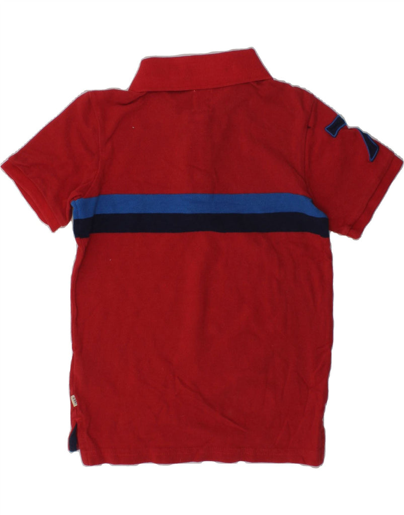 GAP Boys Rugby Polo Shirt 6-7 Years Small  Red Striped Cotton | Vintage Gap | Thrift | Second-Hand Gap | Used Clothing | Messina Hembry 