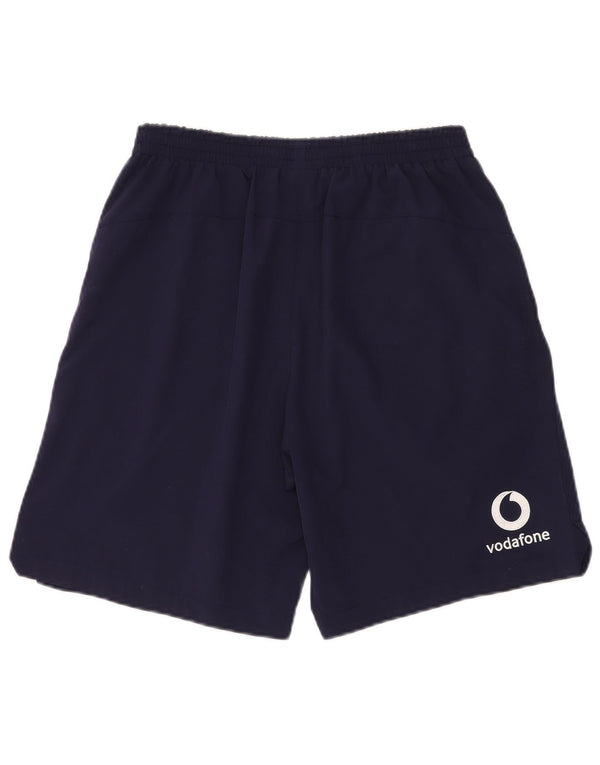 Canterbury Mens Ireland Graphic Sport Shorts Medium Navy Blue Polyester