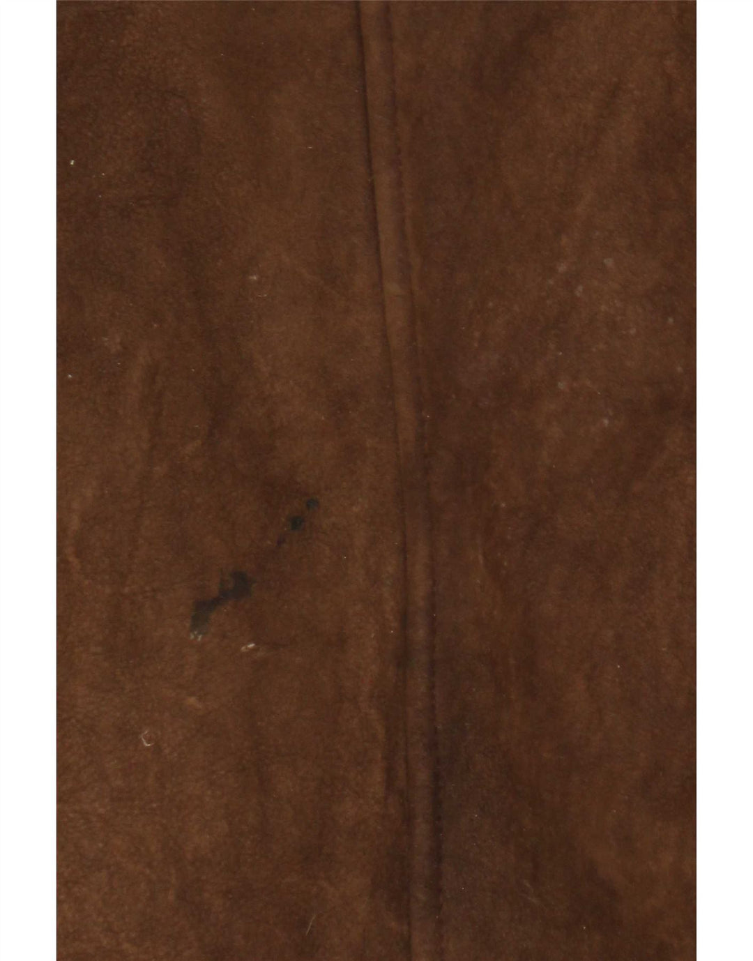 Vintage Womens Hooded Shearling Coat UK 8 Small Brown