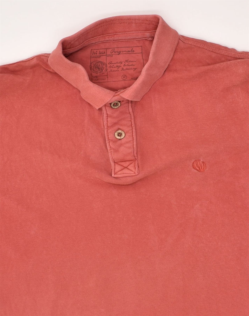 FAT FACE Mens Polo Shirt Medium Red Cotton | Vintage Fat Face | Thrift | Second-Hand Fat Face | Used Clothing | Messina Hembry 