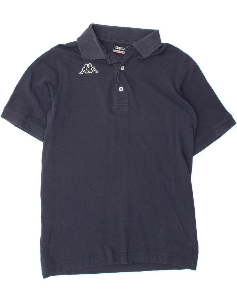 KAPPA Mens Polo Shirt Small Navy Blue Cotton Vintage Kappa and Second-Hand Kappa from Messina Hembry 
