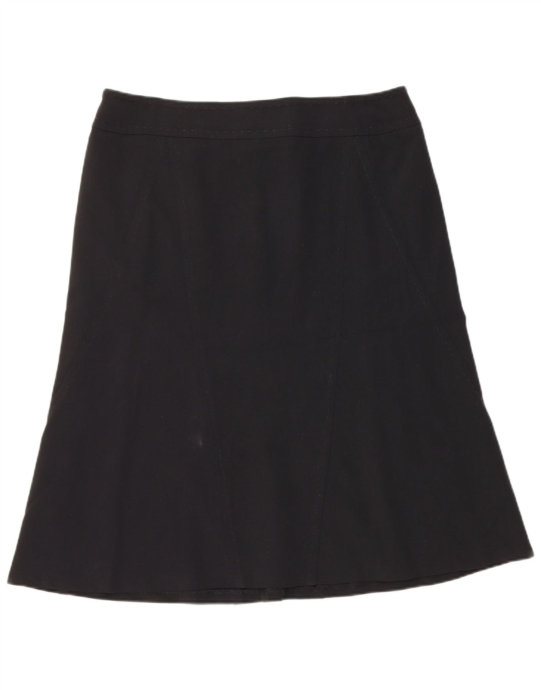 COAST Womens A-Line Skirt UK 16 Large W34  Black Polyester