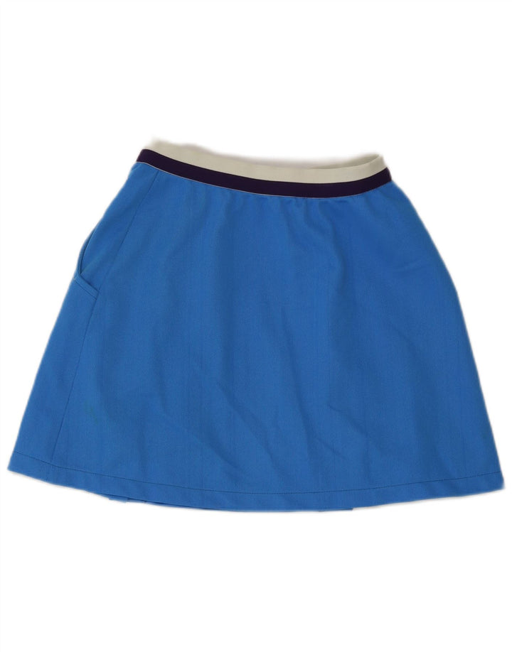 VINTAGE Womens Mini Skirt W24 XS  Blue