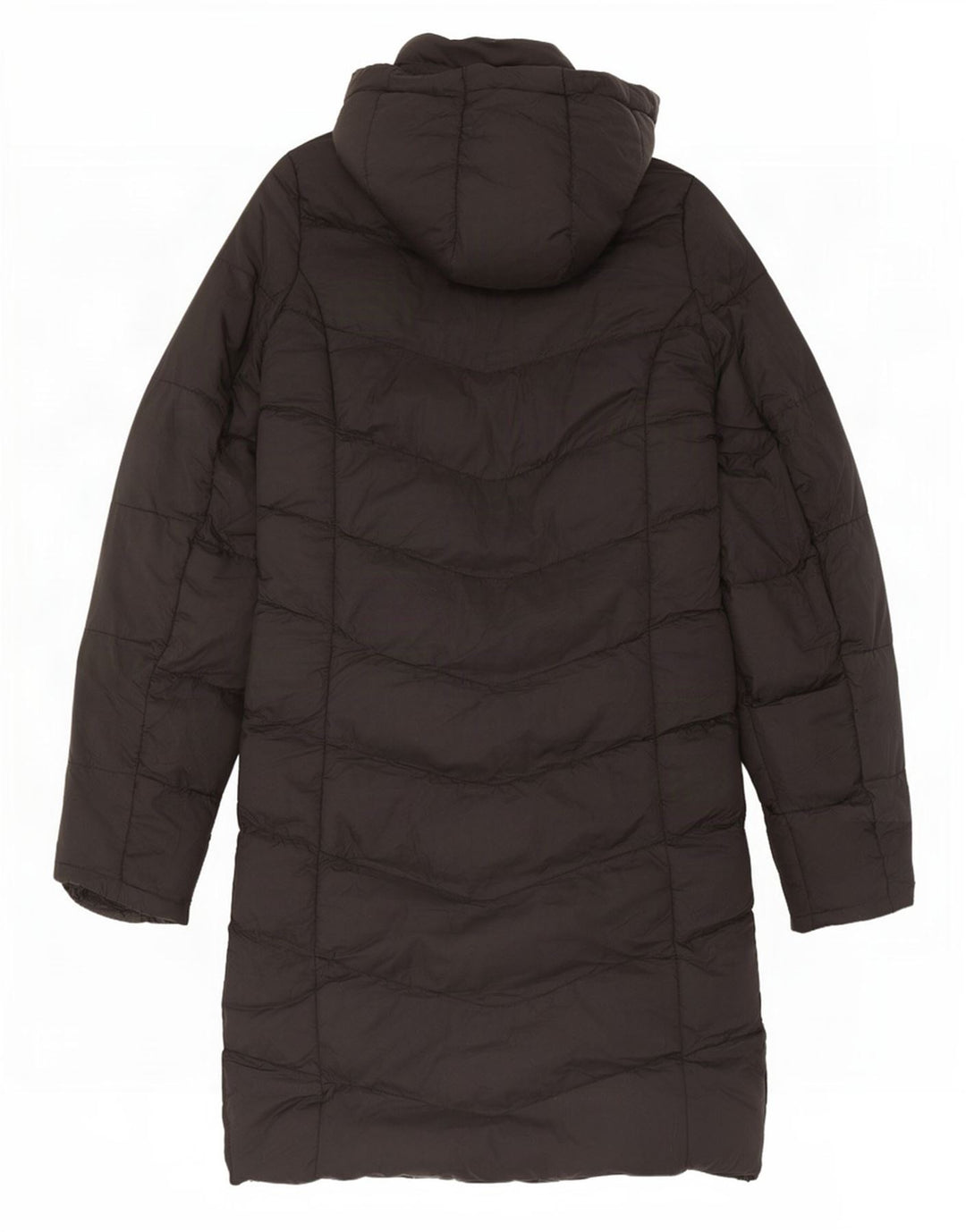 Mountain Warehouse Womens Hooded Padded Coat UK 8 Small Black Polyester