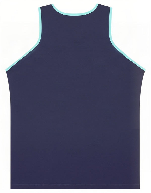 Canterbury Mens Ireland Vest Top Large Navy Blue Polyester