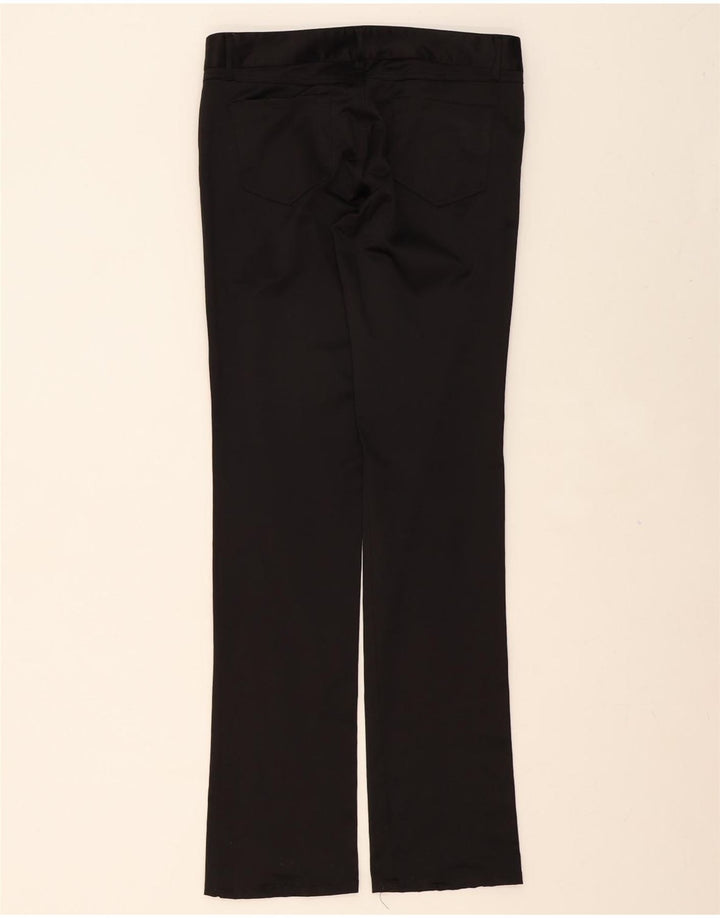 ZARA Womens Straight Casual Trousers EU 38 Small W28 L34 Black Polyester Vintage Zara and Second-Hand Zara from Messina Hembry 