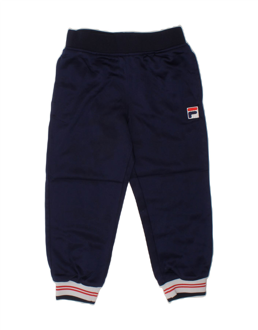 FILA Boys Tracksuit Trousers Joggers 3-4 Years  Navy Blue Polyester Vintage Fila and Second-Hand Fila from Messina Hembry 