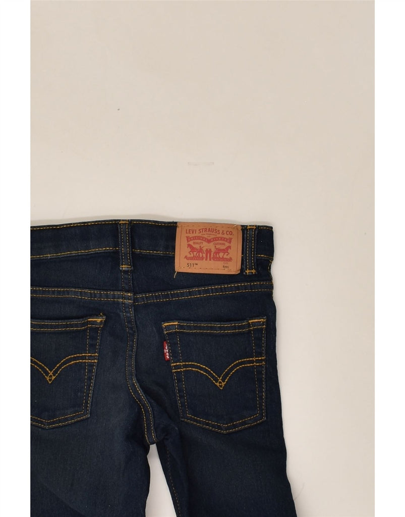 LEVI'S Girls 511 Slim Jeans 5-6 Years W21 L20 Blue Cotton | Vintage Levi's | Thrift | Second-Hand Levi's | Used Clothing | Messina Hembry 
