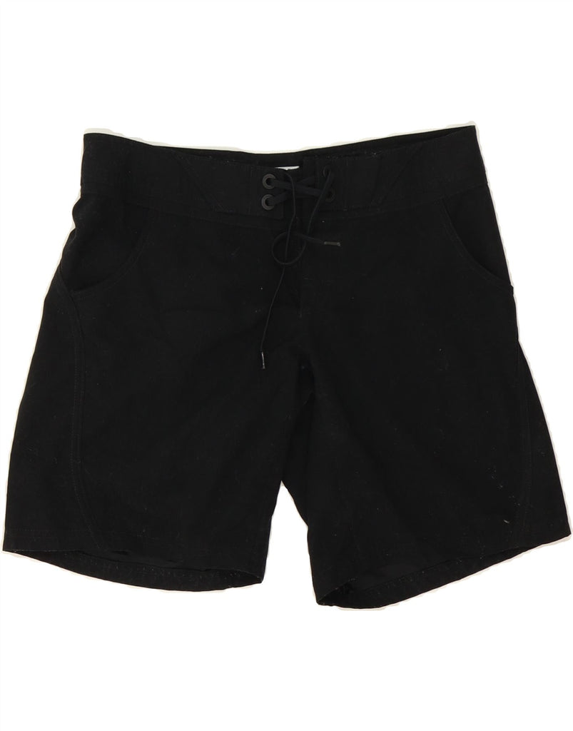 COLUMBIA Womens Omni-Shade Swimming Shorts US 10 Large  Black Polyester Vintage Columbia and Second-Hand Columbia from Messina Hembry 
