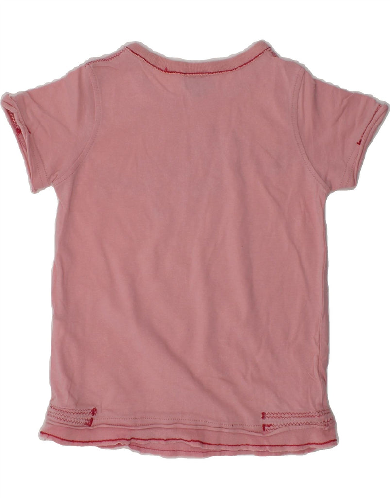 CALVIN KLEIN Girls Graphic T-Shirt Top 2-3 Years Pink Cotton | Vintage Calvin Klein | Thrift | Second-Hand Calvin Klein | Used Clothing | Messina Hembry 