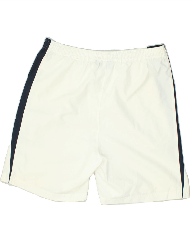 FILA Mens Sport Shorts Medium White Polyester | Vintage Fila | Thrift | Second-Hand Fila | Used Clothing | Messina Hembry 