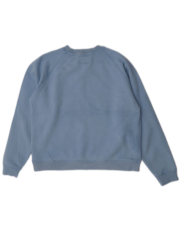 Jack Wills Womens Sweatshirt Jumper UK 14 Large Blue Cotton