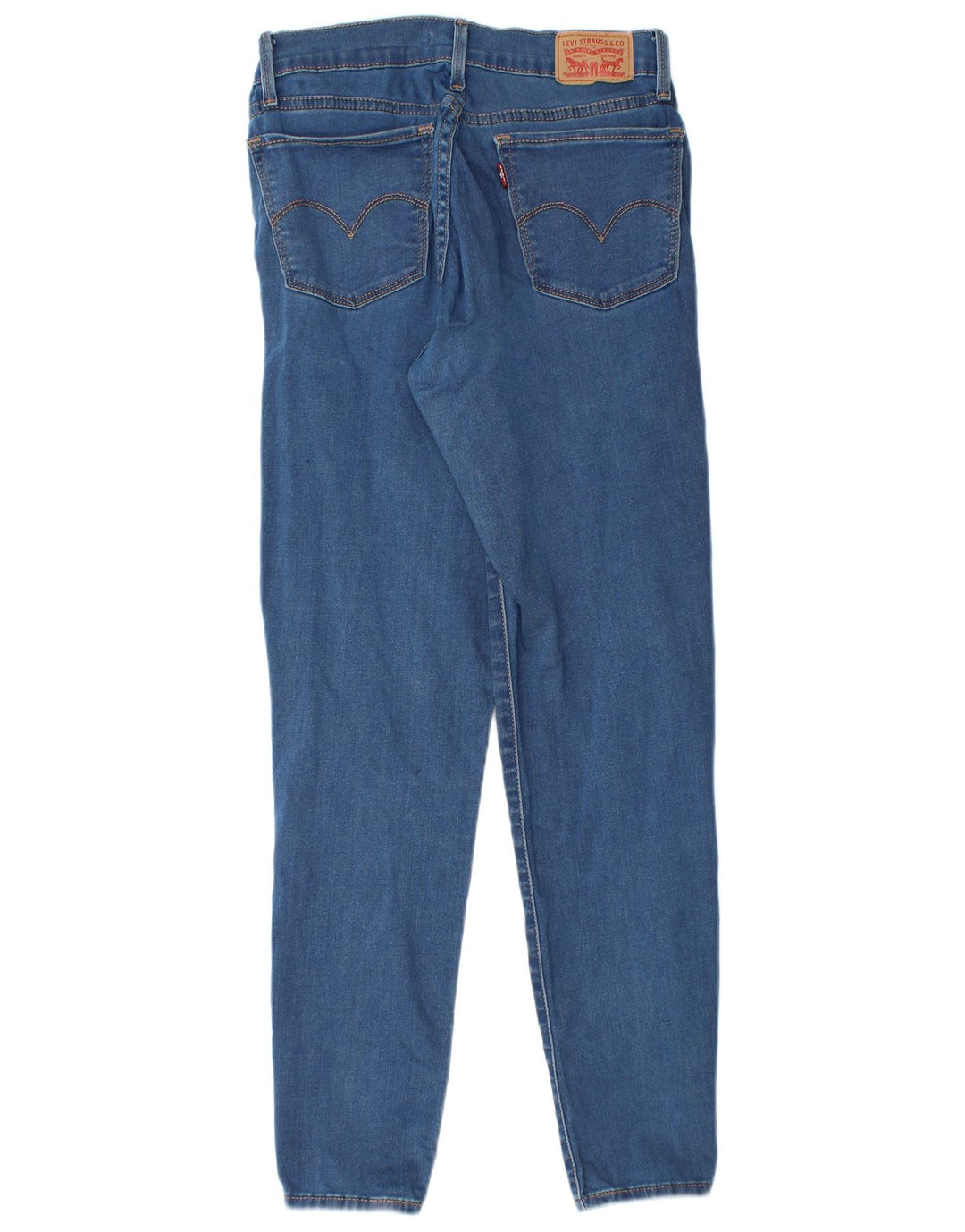 Levi's Womens 710 Super Skinny Jeans W29 L29 Blue Cotton
