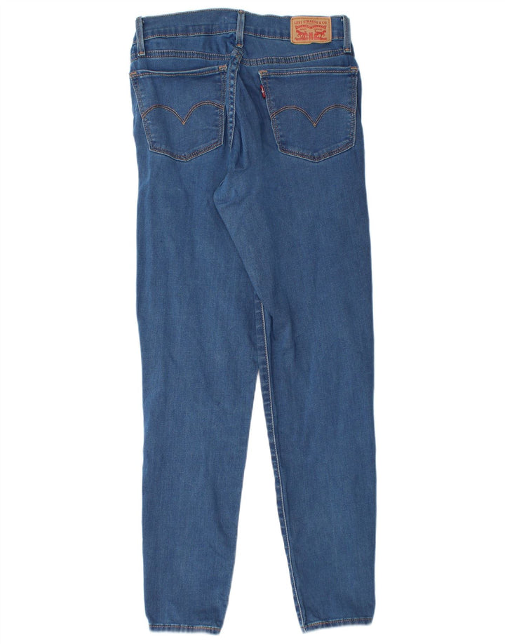 Levi's Womens 710 Super Skinny Jeans W29 L29 Blue Cotton