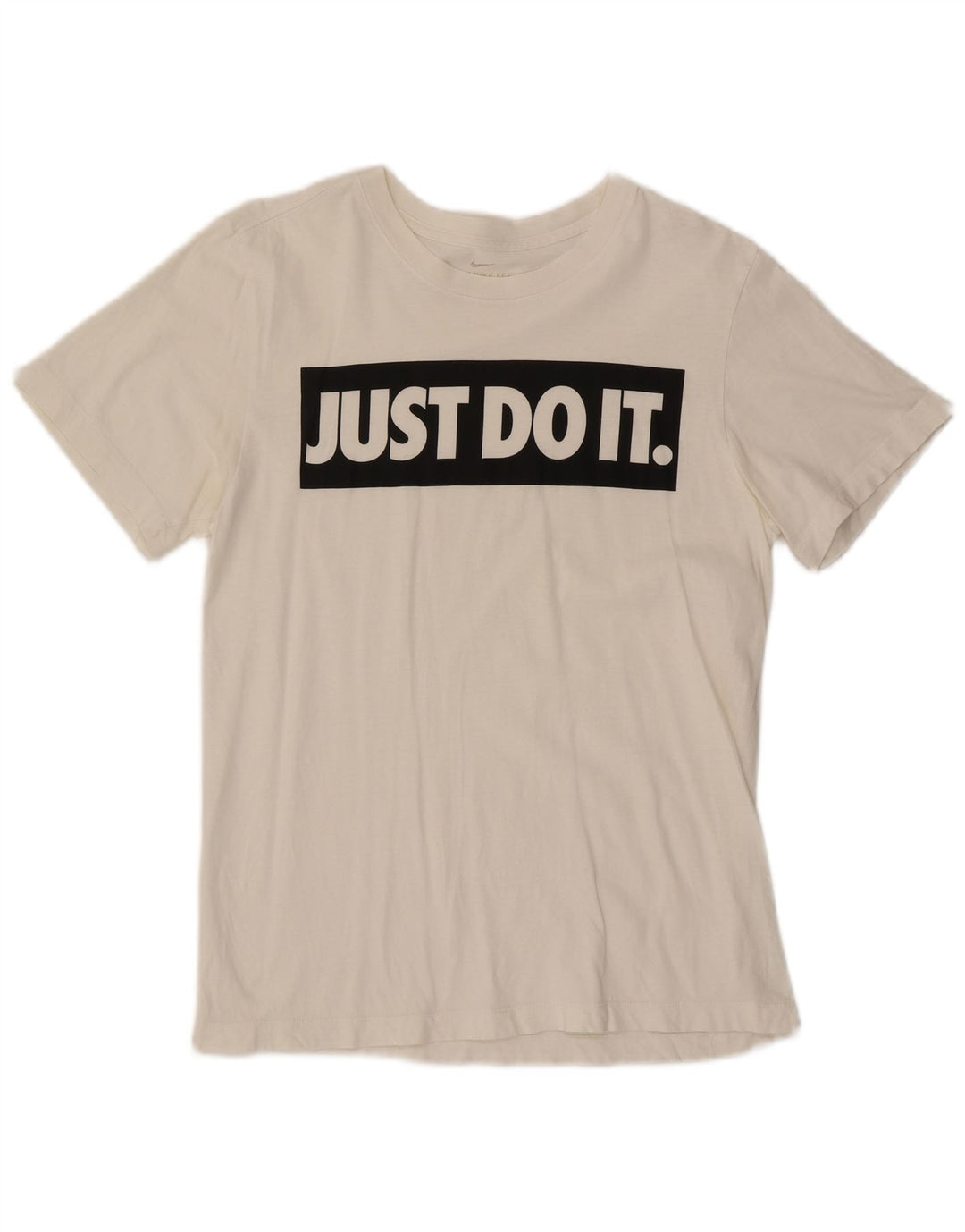 Nike Mens Graphic T-Shirt Top Small White Cotton