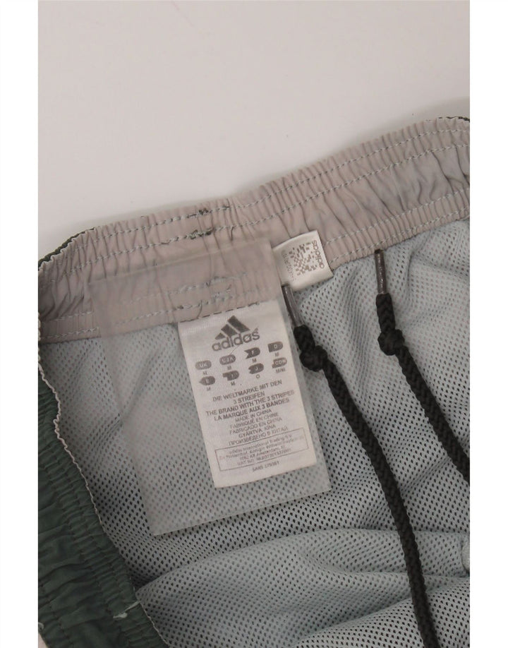 Adidas Mens Swimming Shorts Medium  Khaki Colourblock Polyamide