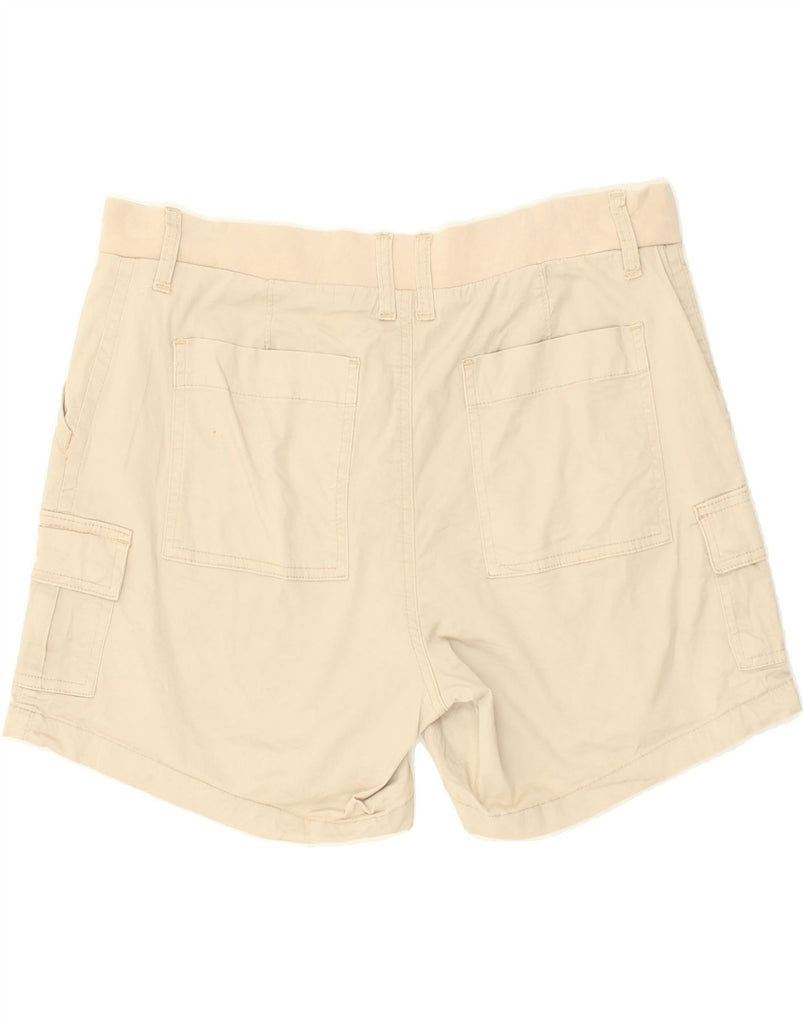 LEE Womens Cargo Shorts W36 XL  Beige Cotton | Vintage Lee | Thrift | Second-Hand Lee | Used Clothing | Messina Hembry 