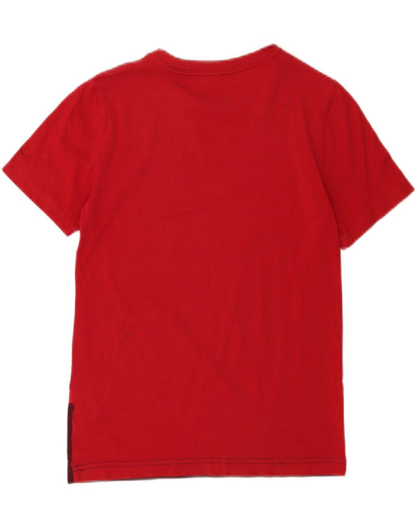 Jordan Boys Graphic T-Shirt Top 10-11 Years Medium Red Tie Dye