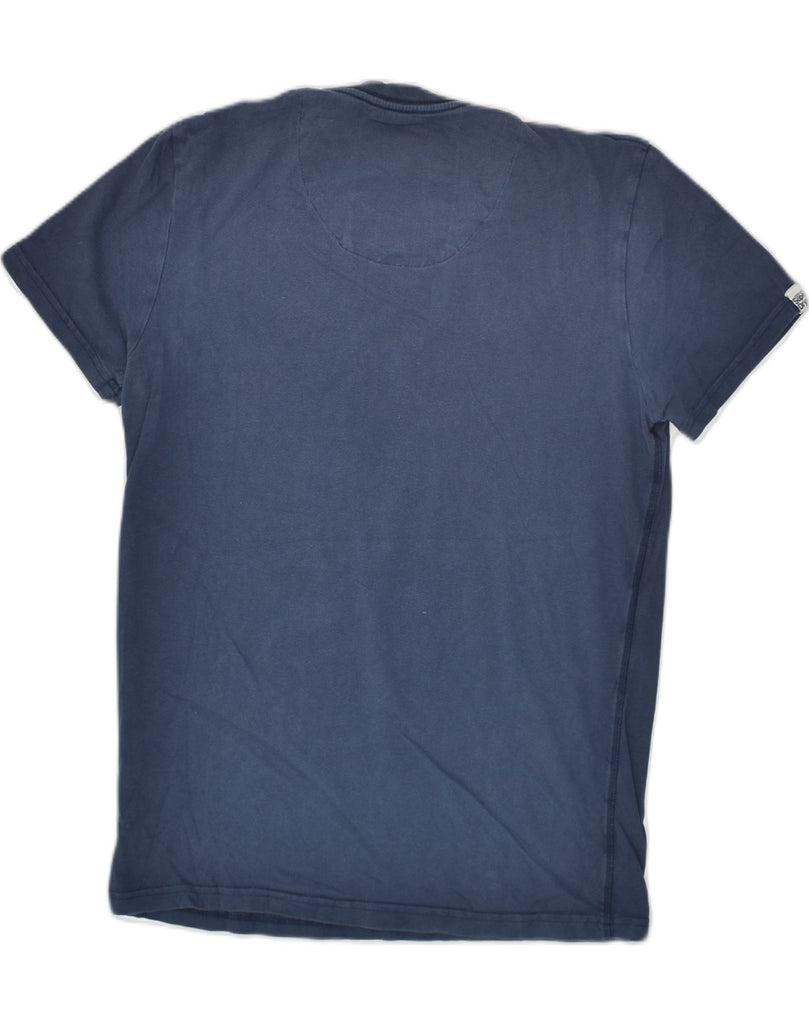 SUPERDRY Mens T-Shirt Top Small Navy Blue Cotton | Vintage Superdry | Thrift | Second-Hand Superdry | Used Clothing | Messina Hembry 