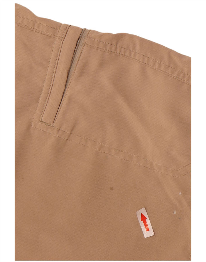 Chaps Mens Cargo Shorts W34 Large  Brown Polyester